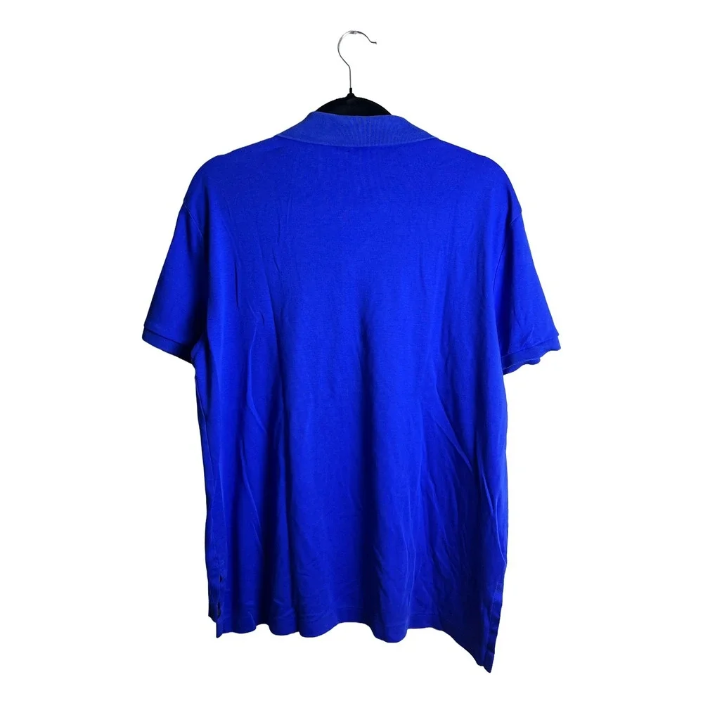 Polo Ralph Lauren Holiday Polo Shirt Men's Size Large Royal Blue Preppy